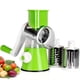 thumbnail image 3 of 1pc, Cheese Grater, Kitchen Mandoline Vegetable Slicer With 3 Interchangeable Blades, Rotary Grater, Ceative Slicer For Fruit, Grinder For Potato Carrot Nuts, Kitchen Supplies, Kitchen Tools, 3 of 3