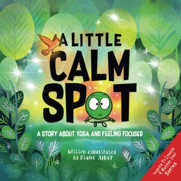 Libro "A Little Calm SPOT" de Diane Alber – Historia de Yoga