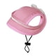 thumbnail image 3 of Gorra De Béisbol Para Mascotas Sombrero De Visera Transpirable Informal Para Gatos Para Caminar Al Aire Libre En Verano Rosa M, 3 of 5
