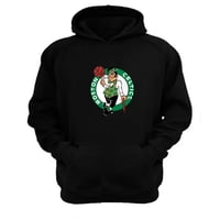Genérico - Polerón Canguro Boston Celtics Negro Talla Xs Unisex