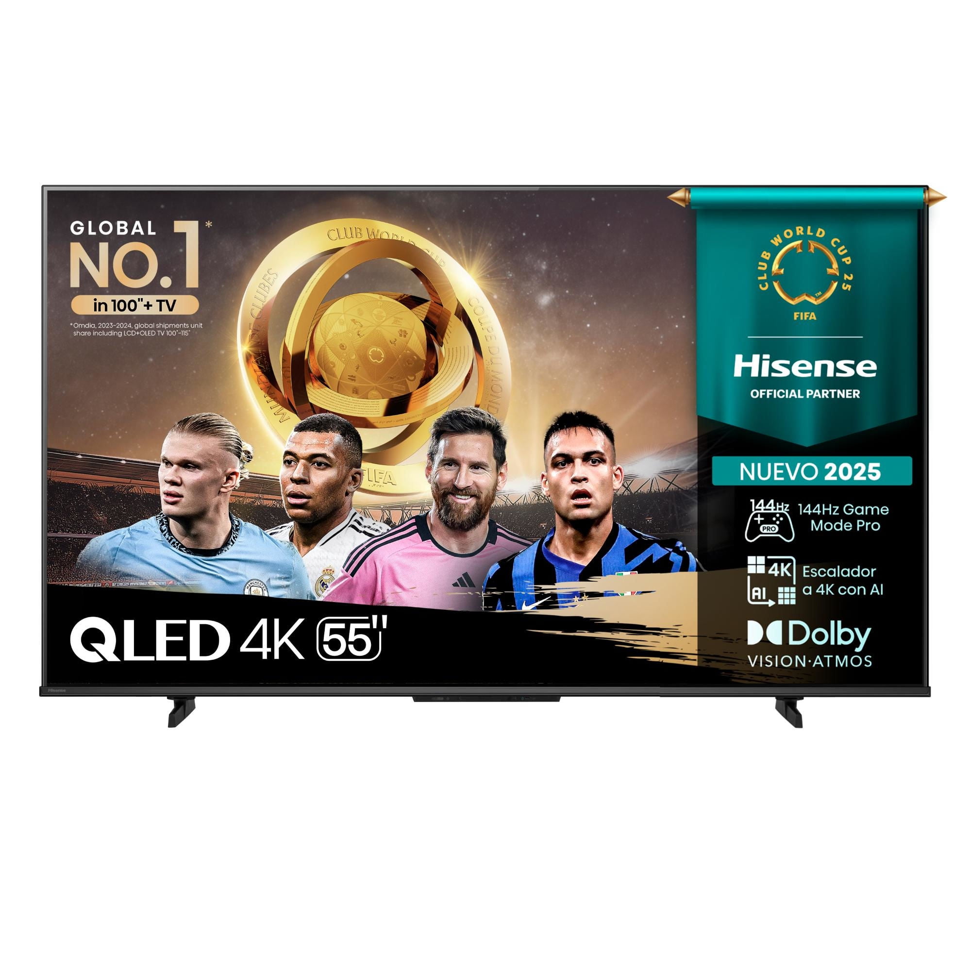 Televisor 55"" Qled 4K Uhd 55Q7Qg Smart Tv Hisense