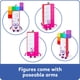 thumbnail image 5 of Set de figuras de Numberblocks Diecisiete y Dieciocho de hand2mind, 5 of 7