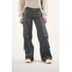 thumbnail image 2 of Pantalon Cargo Twill Wide Leg Gris Vw4721 Mujer, 2 of 3