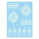thumbnail image 1 of 1 Sheet Floral Temporary Tattoo, Lace Decal Flower Pattern, Waterproof Hand Arm Wrist Body Fake Tattoos For Women, 1 of 3