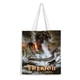 thumbnail image 1 of Leviathan Bolso de tela con estampado de lienzo para mujer, bolsa de compras reutilizable y estética, con cremallera interior, regalo para mujer,40*40cm., 1 of 6
