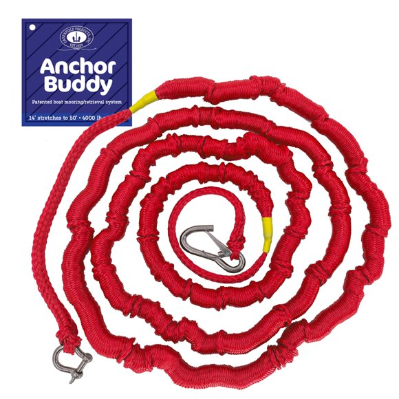 Cuerda de anclaje GREENFIELD Anchor Buddy elástica de 4,3 m a 15,2 m