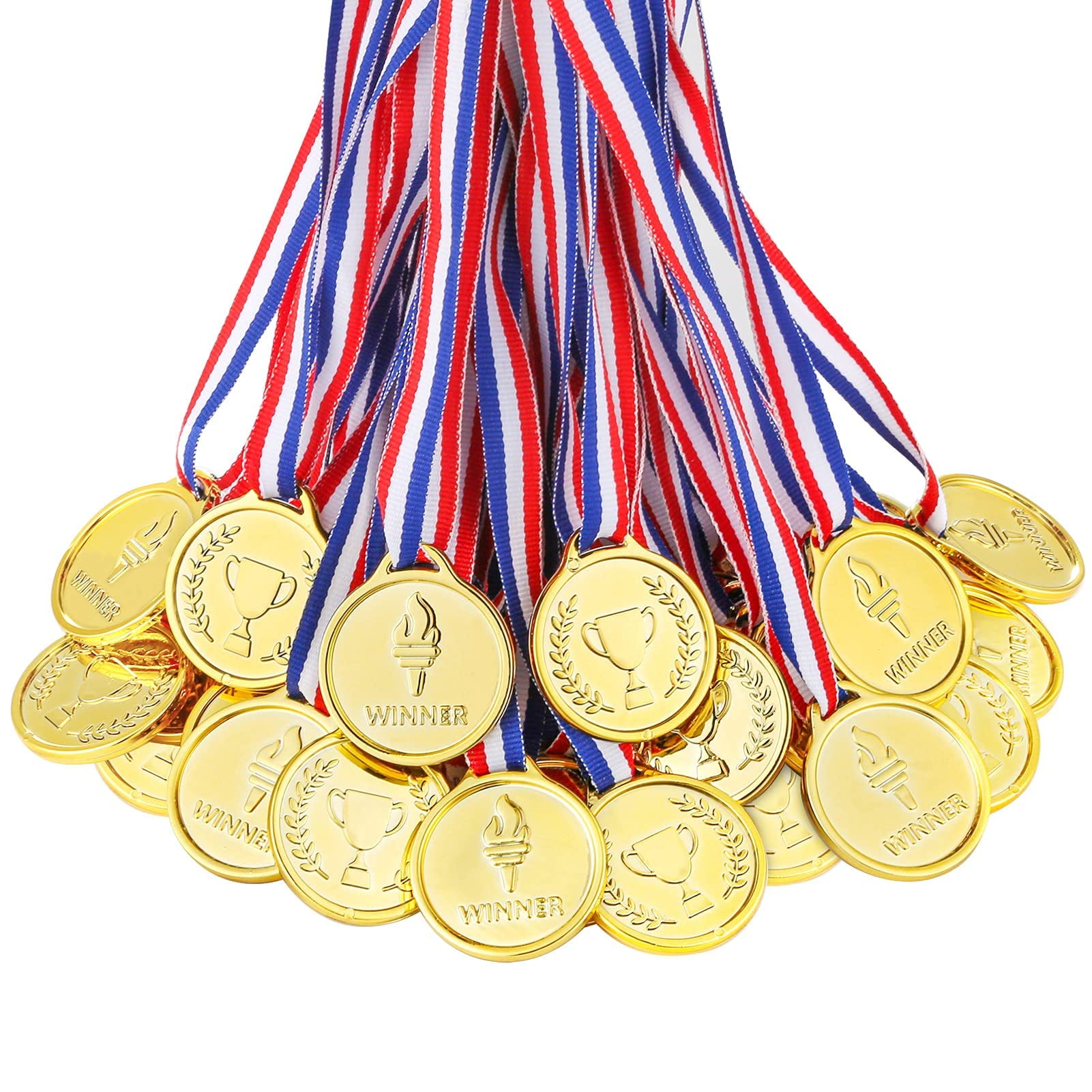 Medallas De Oro Caydo For Awards De Plástico Para Niños, 100 Unidades