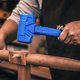 thumbnail image 4 of Mazo de goma Dead Blow Hammer, acero real, 800 g, diseño de 3 capas, 4 of 6