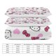 thumbnail image 3 of Cartoon Hello Kitty Bow 3 Pieces Duvet Cover Set Full Size Super Soft Fade Resistant Microfiber, 3 of 4