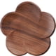 thumbnail image 3 of Beautiful And Durable Black Walnut Petal Cup Cushion Solid Wood Creative Pattern Cushion Kung Fu Tea Cup Wood Cup Cushion Wooden Coffee Cushion Heat Resistant, High Temperature Resistant, Non Slip Woo, 3 of 4