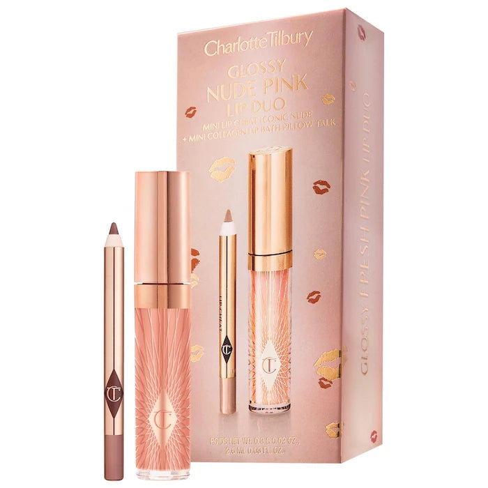 Paquete De Labios Mini De Charlotte Tilbury En Nude Pink