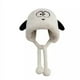 thumbnail image 2 of Gorro De Felpa Con Diseño De Perro Con Orejas, Kawaii Color Blanco, 2 of 3