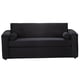 thumbnail image 1 of Sofa Vivo 3 Cuerpos Felpa 30 Negro, 1 of 5