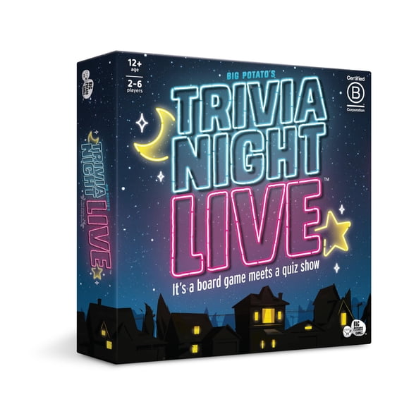 Juego de Mesa Big Potato Trivia Night Live 2-6 Jugadores 12+