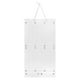 thumbnail image 2 of Organizador De Accesorios Para El Cabello, Cintas, Pinzas Para El Cabello, Colgador Para Organización De Colecciones, Color Blanco, 66cm X 35cm, 2 of 5