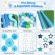 thumbnail image 5 of Bandera Danadia 3D Feliz Cumpleaños Azul Preensamblada, 5 of 9