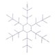 thumbnail image 1 of Decoración de copos de nieve iluminados para exteriores, celebraciones, 36 cm, LED, 1 of 2