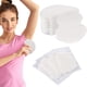 thumbnail image 1 of 60 almohadillas para el sudor de axilas, almohadillas desechables de algodón puro para mujeres y hombres, absorben el sudor, son cómodas, extra adhesivas, sin sabor ni olor., 1 of 7