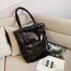 thumbnail image 4 of Bolso de mano con lentejuelas, bolso de mano de gran capacidad, bolso de compras de moda para mujer, 4 of 5