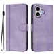 thumbnail image 1 of Funda Cartera para iphone 17 Protección 360° con Ranuras para Tarjetas y Soporte Morado, 1 of 6