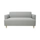 thumbnail image 1 of Sofa Irlanda Dos Cuerpos Lino Gris Claro, 1 of 3