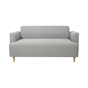 Diseños Valestrini - Sofa Irlanda Dos Cuerpos Lino Gris Claro