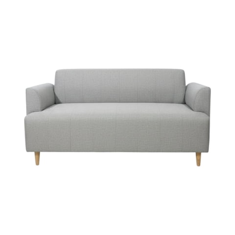 Diseños Valestrini - Sofa Irlanda Dos Cuerpos Lino Gris Claro
