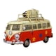 thumbnail image 2 of Handcraft Camper Van Model Con Hucha Vintage Bus Decoración Del Hogar Rojo, 2 of 5