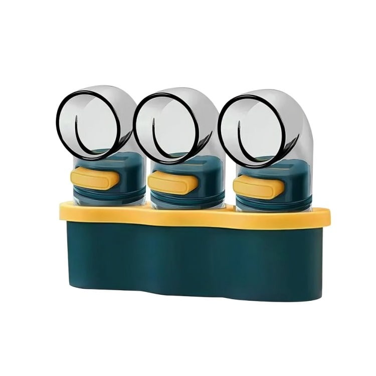 Genérico - Botellas Dispensador De Especias De Cocina Sal Salsas