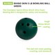 thumbnail image 2 of Bola de bolos Champion Sports de espuma verde 2 kg (5 lb), 2 of 8