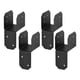 thumbnail image 5 of 4 Piezas De Placa De Fijación Para Conectores De Anclaje De Postes Para Muebles, Pabellones Y Pérgolas, 3,8 Cm, 5 of 5