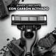 thumbnail image 4 of Repuesto Para Máquina De Afeitar Mach3 Carbono, 1 Un, 4 of 6