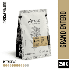 Café Señor K - Cápsulas Espresso Descafeinado Colombia Señor K 10 Unidades