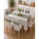 thumbnail image 3 of Set Comedor Mantel 140x220 Cm Antimanchas Y 6 Fundas Sillas Elásticas, 3 of 6