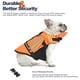 thumbnail image 3 of Chaleco salvavidas Petglad Wings con barbilla flotante para perros, color naranja M, 3 of 6