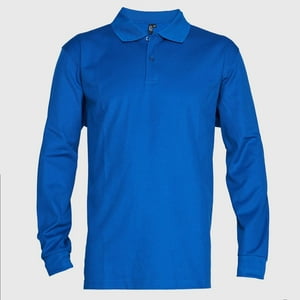 Jayson - Polera Ml Hombre Waffle Azul Xl