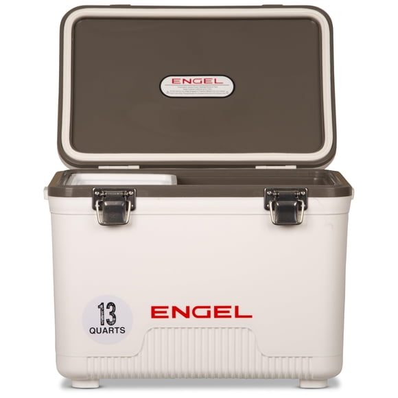 Enfriador ENGEL UC13, 13 cuartos de galón, hermético, blanco