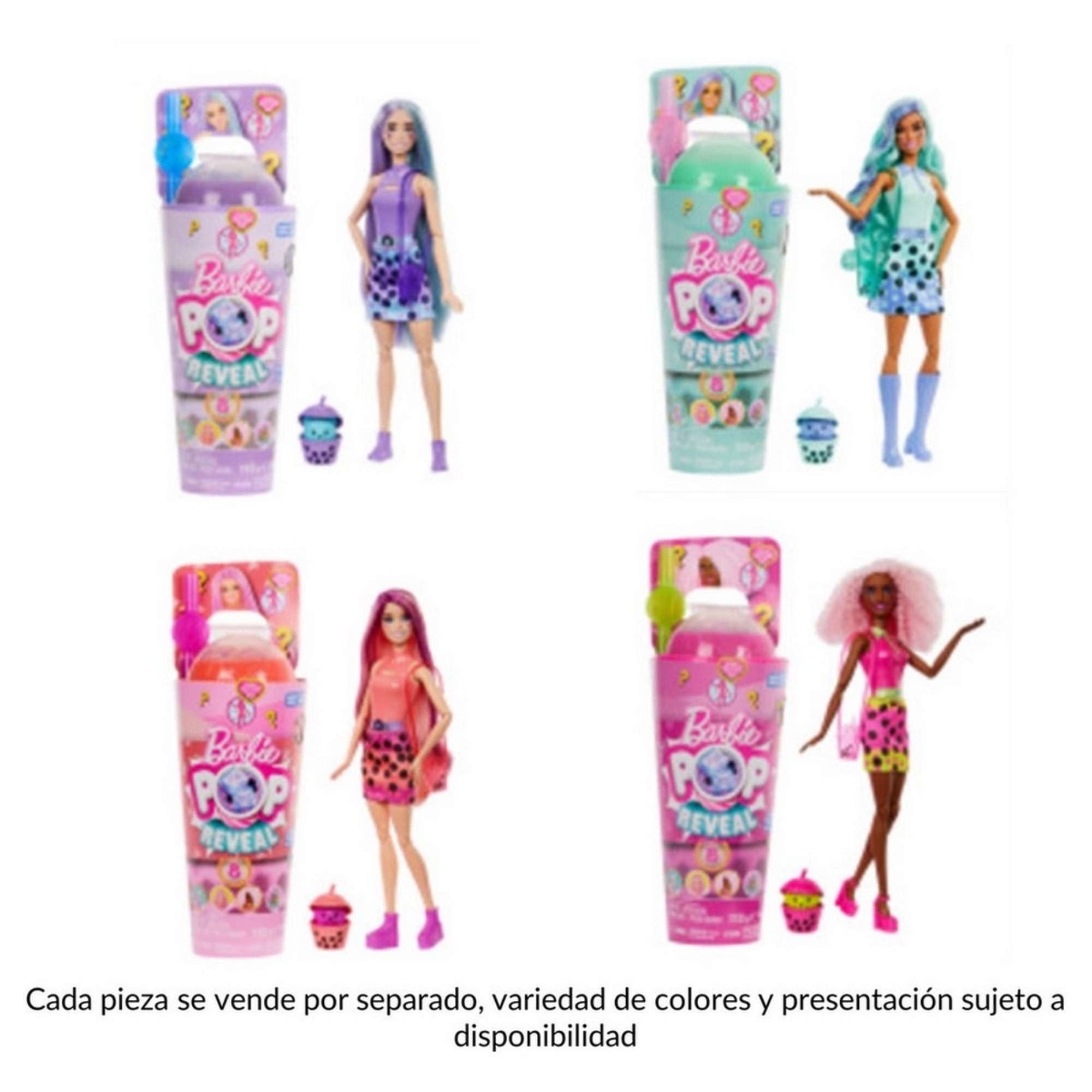 Barbie - Muñecas Pop Reveal Boba Tea Sorpresa Surtido 1 Un