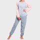 thumbnail image 1 of Pijama Largo Micropolar Multicolor Talla M, 1 of 3