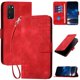 thumbnail image 1 of Funda Flip Premium Fibra de Carbono para Samsung Galaxy S20 FE con Soporte y Cierre Rojo, 1 of 6