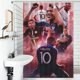 thumbnail image 4 of Kylian Mbappé Cortina de Ducha para Baño Decoración del Hogar, Cortinas de Baño Impermeables Duraderas, Cortina de Baño, Decoración de Baño para Adultos Niñas Niños, Regalos para Casa 119cmX180cm, 4 of 6