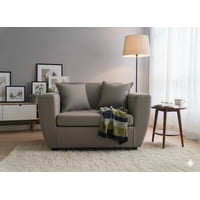 Deco Outlet - Sofa Kansas 2C Tela Gris
