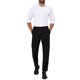 thumbnail image 2 of INSPIRE CHIC Camisa de Hombre Inspirada Cuello de Punto Manga Larga Botón Color Sólido Camisa de Vestir de Negocios XL Blanco, 2 of 5