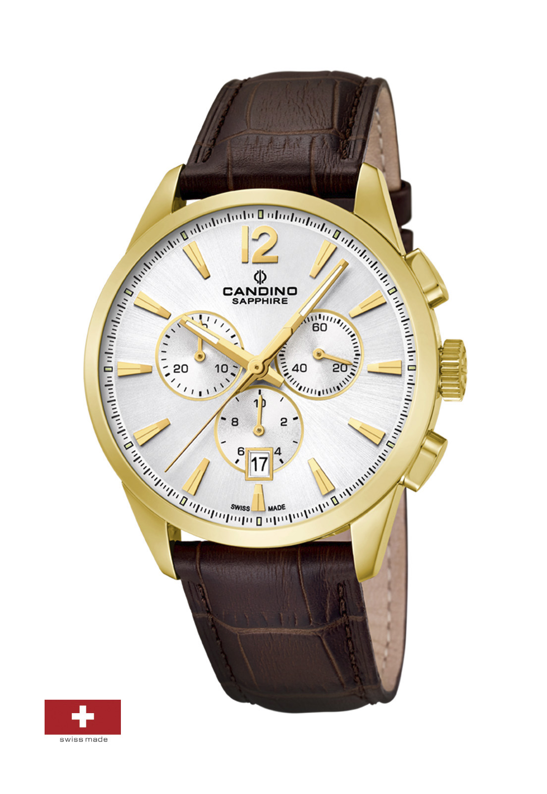 Reloj C4518/E Candino Plateado Hombre Classic Tradition