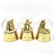 thumbnail image 1 of Globo de agua navideño dorado 1u, producto surtido, 1 of 5