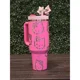 thumbnail image 3 of Vaso Térmico Hello Kitty Stanley 1,2lts | Diseño de Kitty Diciendo Hola | Rosa Peonía, 3 of 3