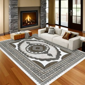 Wyj Hogar - Alfombras Lisas Con Diseños Efecto 3D 200X240 Cm Md15