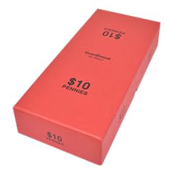 Caja Guardahojas para Almacenamiento de Monedas Centavos Capacidad de $10
