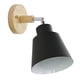 thumbnail image 2 of Lámpara De Pared Para Mesita De Noche Aplique E27 Light Loft Study Corridor Black, 2 of 5