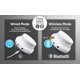 thumbnail image 4 of Auriculares Bluetooth EKids Kids con micrófono plegables blancos, 4 of 7